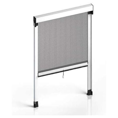 Zanzariera A Rullo Verticale per Finestra h170x100 cm in Kit Bianco Universale