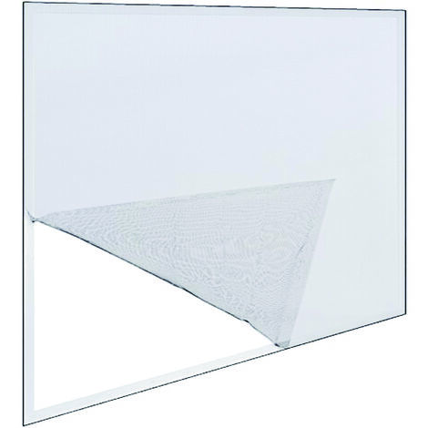 ZANZARIERA A STRAPPO  PER FINESTRA cm. 150x180 col. Bianco 20.00 pz