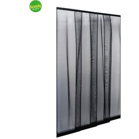 Zanzariera a tenda IRS Ecco Strip cm 140x240 nero