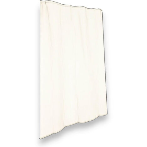Zanzariera a tenda per esterno in poliestere 150x250 cm -  Bianco