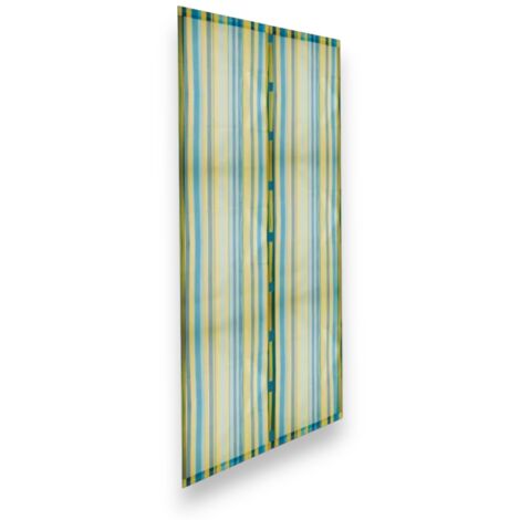 Zanzariera a tenda per esterno in poliestere 150x250 cm -  Blu