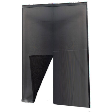 ZANZARIERA ADESIVA 120X240 NERO