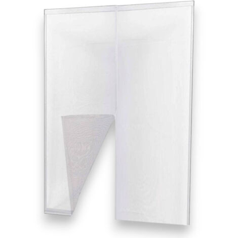 Zanzariera adesiva per finestre bianca in poliestere - 140x250 cm