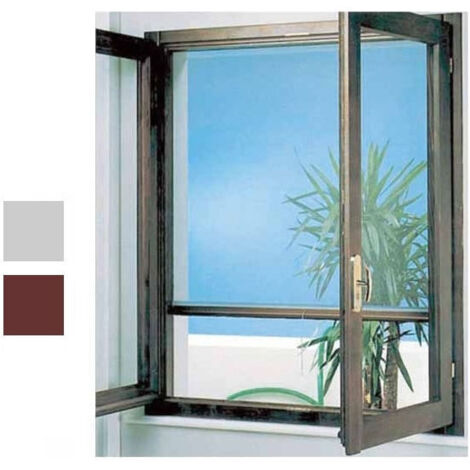 Zanzariera Avvolgibile Bianca 170x100-80 cm, Protezione Antinsetti Facile da Installare