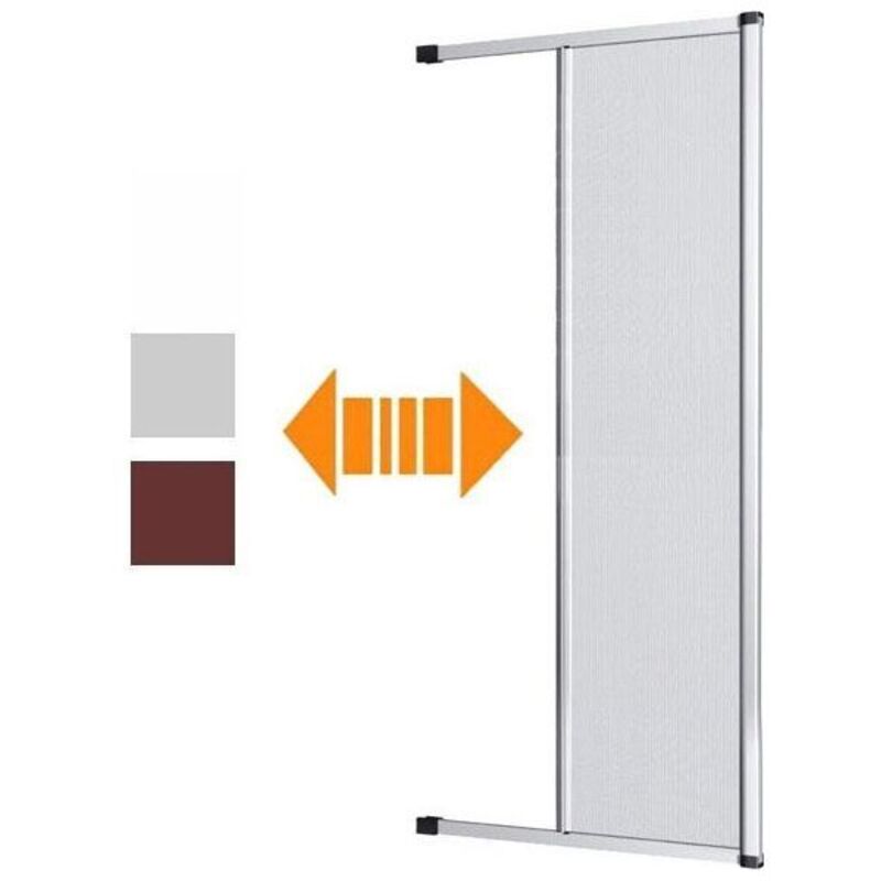 Zanzariera Bazar Bianca 250x160 Cm Laterale Con Cornice In Allumini...