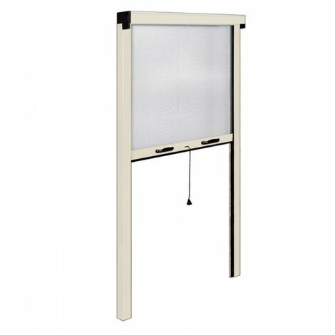 ZANZARIERA BIANCA PER PORTA 100X250H A RULLO rallentata in KIT VERTICALE FINESTRA riducibile