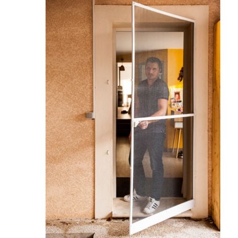 Zanzariera con telaio in alluminio 100 x 225 cm WERKA PRO