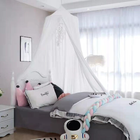 grigio altezza 240 cm letto a baldacchino per bambini/neonati per interni ed esterni Jeteven zanzariera tenda da gioco 