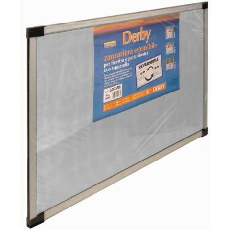 HU-FIRMA ZANZARIERA DERBY 70X50 CM ARGENTO