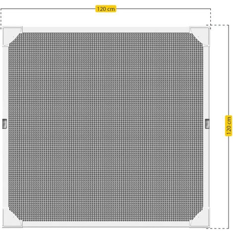 Zanzariera easy click 100x120cm in fibra di vetro. 70470 schellenberg