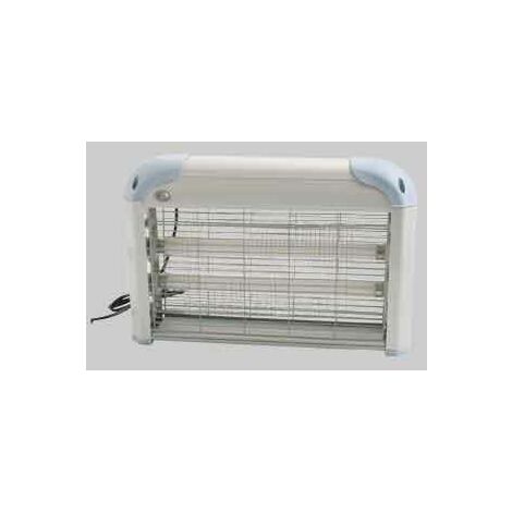 ZANZARIERA ELETTRICA 2x10W - cm 39,5x11,5x30h - copertura 60 mq