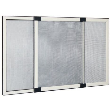 ZANZARIERA ESTENSIBILE 70X100CM AVORIO RAL 1013.