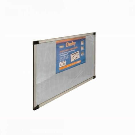 ZANZARIERA ESTENSIBILE DERBY 50X40 COLORE BIANCO RAL 9010