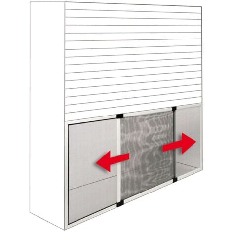 Zanzariera Estensibile Per Finestre Bianco Ral 9010 Cm. 70X50