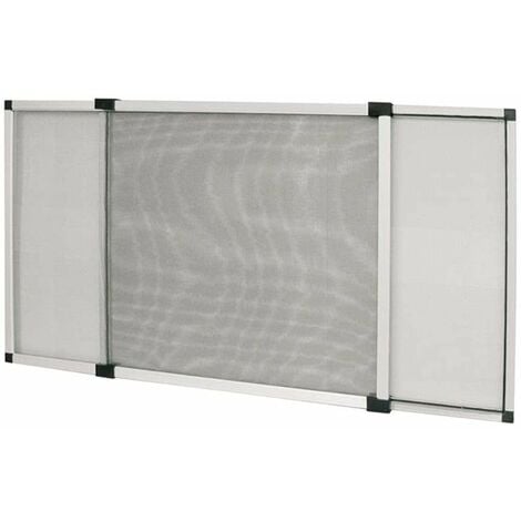 KASART in alluminio estensibile per porte e finestre adattabile su misura -75 x 100 cm / Avorio