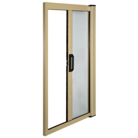 zanzariera IRS-CE alluminio avorio cm 60/160x250 orizzontale per balconi