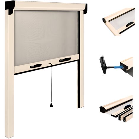ZANZARIERA IRS OPERA 100X160 CM VERTIC AVORIO