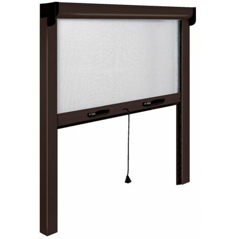 ZANZARIERA IRS OPERA 140X240 CM VERTIC MARRONE