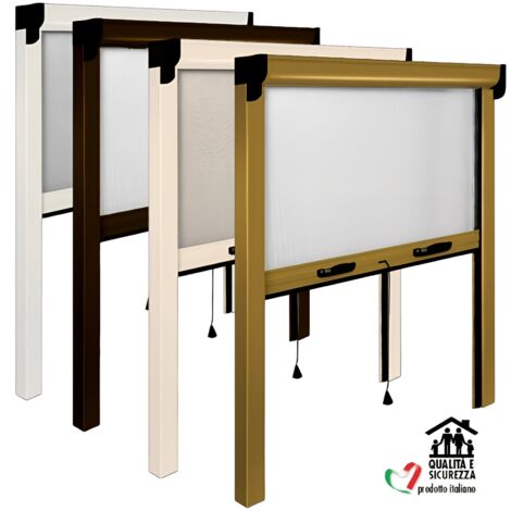 Zanzariera Irs Opera 140X240 Cm Vertic. Marrone