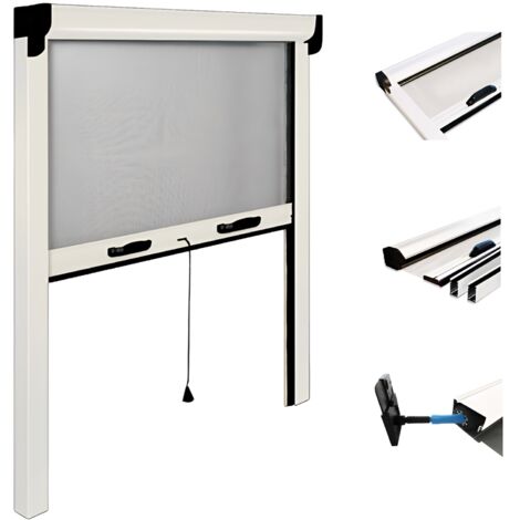 ZANZARIERA IRS OPERA  80X160 CM VERTIC BIANCO