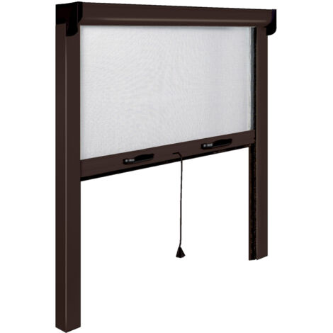 ZANZARIERA IRS OPERA  80X160 CM VERTIC MARRONE- 1,0 pz