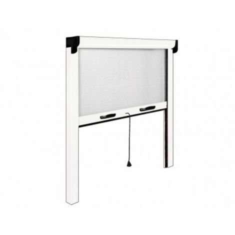 ZANZARIERA KIT BIANCO 160/140X160 AP. VERTICALE MAURER