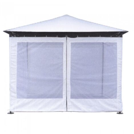 Zanzariera kit per gazebo style 3x3 metri arredo giardino - biacchi ettore