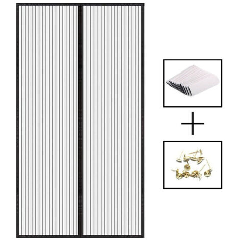 Zanzariera magnetica per finestre 120 x 210 cm, zanzariera magnetica, tende zanzariera non forate, zanzariera magnetica per porte e finestre