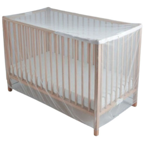 Zanzariera per lettino TINEO - Apertura facile con zip - Compatibile con letti 60x120 o 70x140 cm