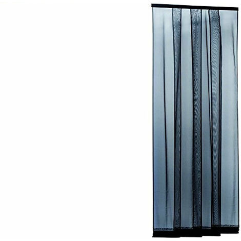 Zanzariera per porta 4 teli per insetti 95x215cm Poly