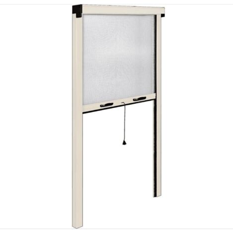 ZANZARIERA RULLO AVVOLGIBILE BIANCA FINESTRE FRIZIONE 80x250 RIDUCIBILE 0966