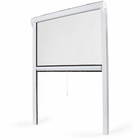 Zanzariera magnetica senza perforazione tagliabile 130 x 160 cm bianco