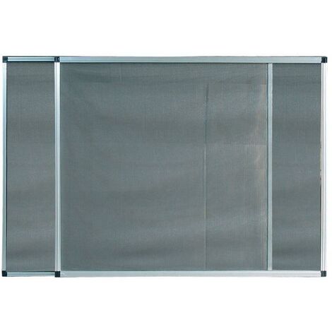 ZANZARIERA TELAIO ESTENS. GRIGIO 40X 50CM UNIDIREZ. MAURER FIBRA