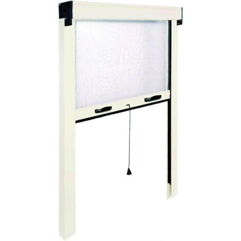 ZANZARIERA VERTICALE IN KIT col. Bianco (RAL 9010) cm.120x240