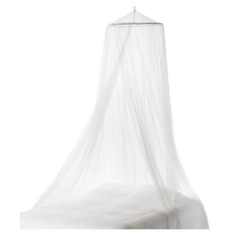 Zanzariera, zanzariera con materiale di montaggio, baldacchino per letto, repellente per zanzare, repellente per zanzare, zanzariera Dimensioni: 250 x 65 x 1250 cm