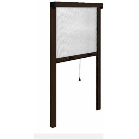 ZANZARIERE A RULLO STOP INSET CM.100X235 ZANZARIERA COLORE BIANCO O MARRONE
