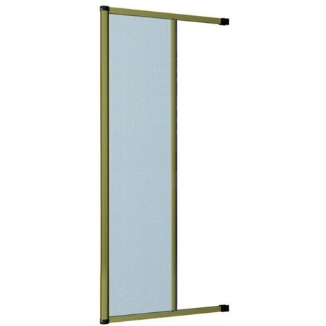 Zanzariere Alluminio Hu-Firma Orizzontale Bronzato Cm.160X25