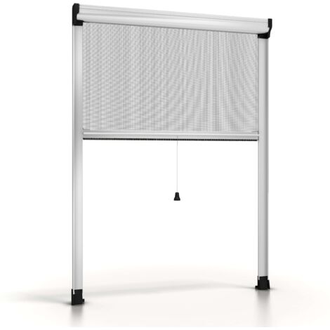 ZANZARIERE PER FINESTRA Bianco - 150 cm - 60 cm