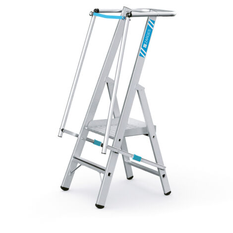 ZAP Safemaster S Stufenleiter mit großer Plattform Zarges 41672 0,52m