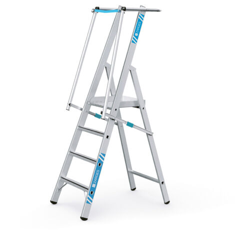 ZAP Safemaster S Stufenleiter mit großer Plattform Zarges 41674 1,04m