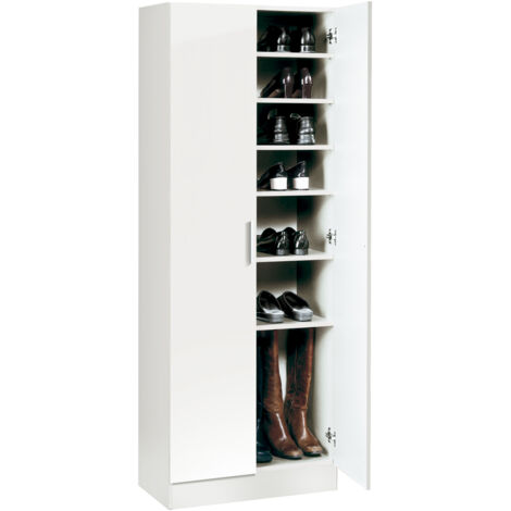 Zapatero 2 Puertas 171X60X35 Blanco