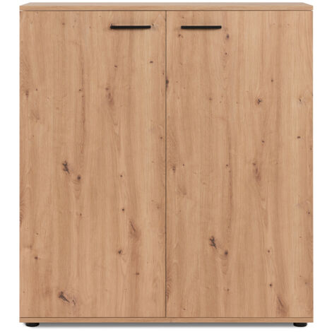 Zapatero 2 puertas 8 baldas - 100 cm