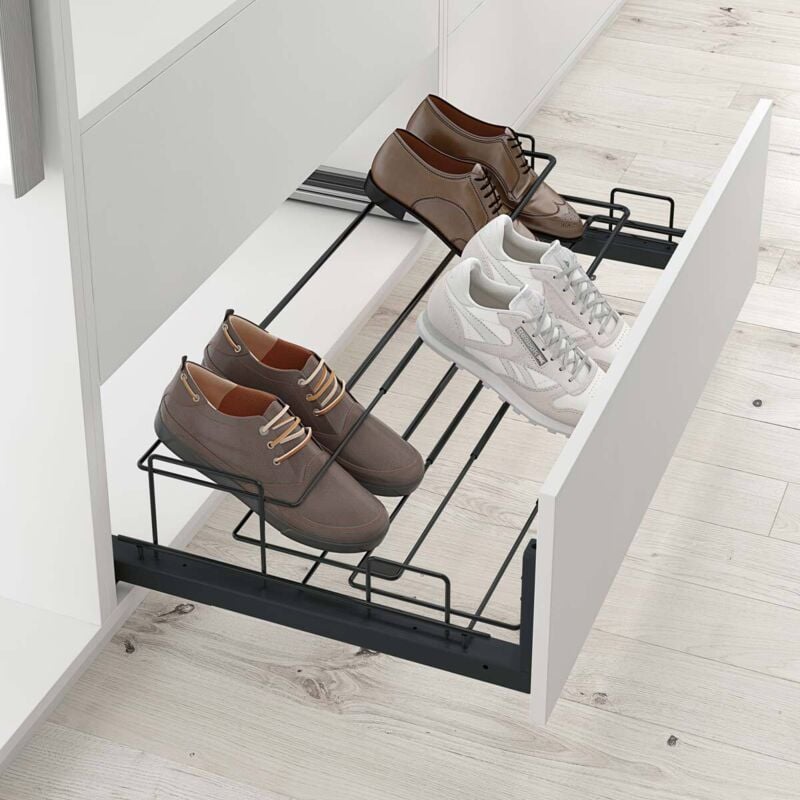 Menage Confort - 39105007 Étagère à chaussures amovible avant 640-1000 Antra