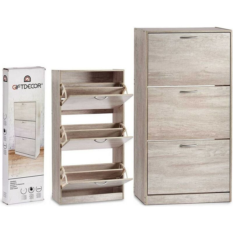 

Zapatero Beige Aglomerado (24 x 116 x 60 cm)