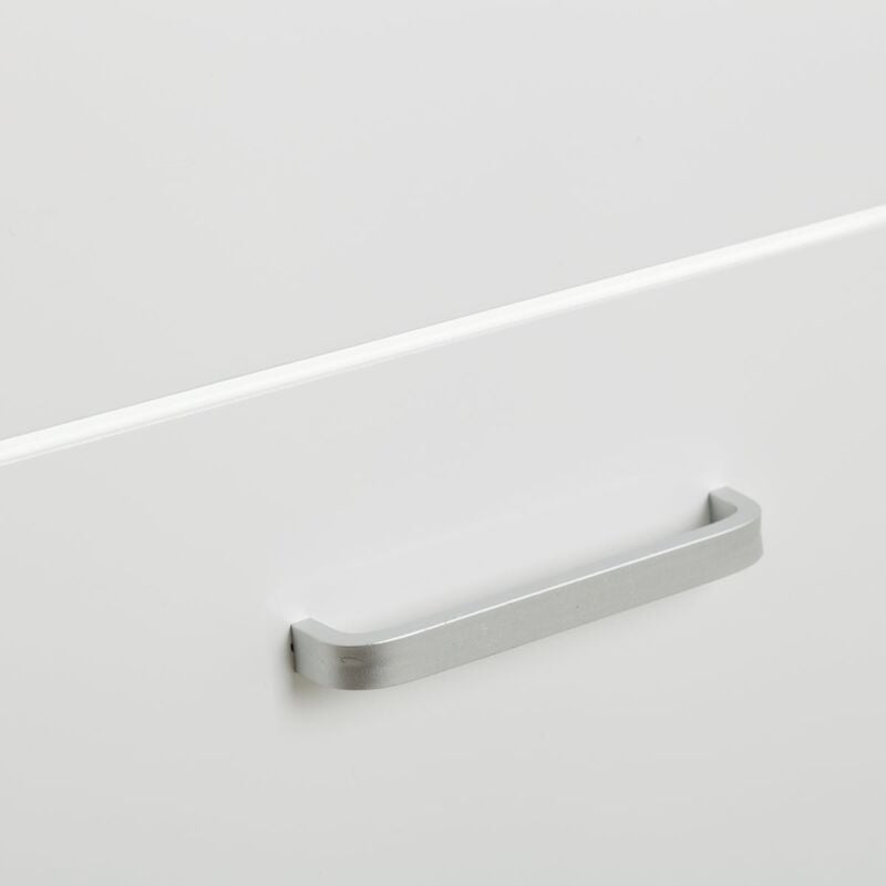 

Zapatero blanco de madera MDF con 3 puertas de 115x60x24 cm