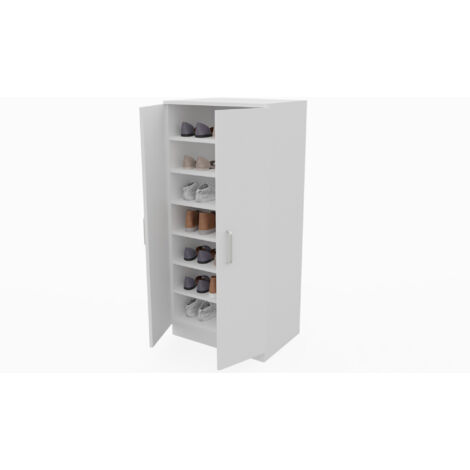 zapatero con puertas guardar cajas o ropa consola amplio armario organizador