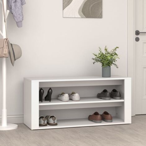 Zapatero de madera contrachapada  100x35x45 cm