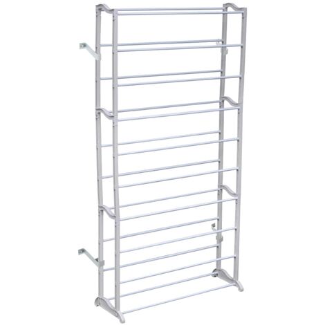 1/2x Estante para Zapatos de 10 Niveles Zapatero Armario Calzado Pasillo Estante Muebles Mobiliario Baldas Estantería Organizador