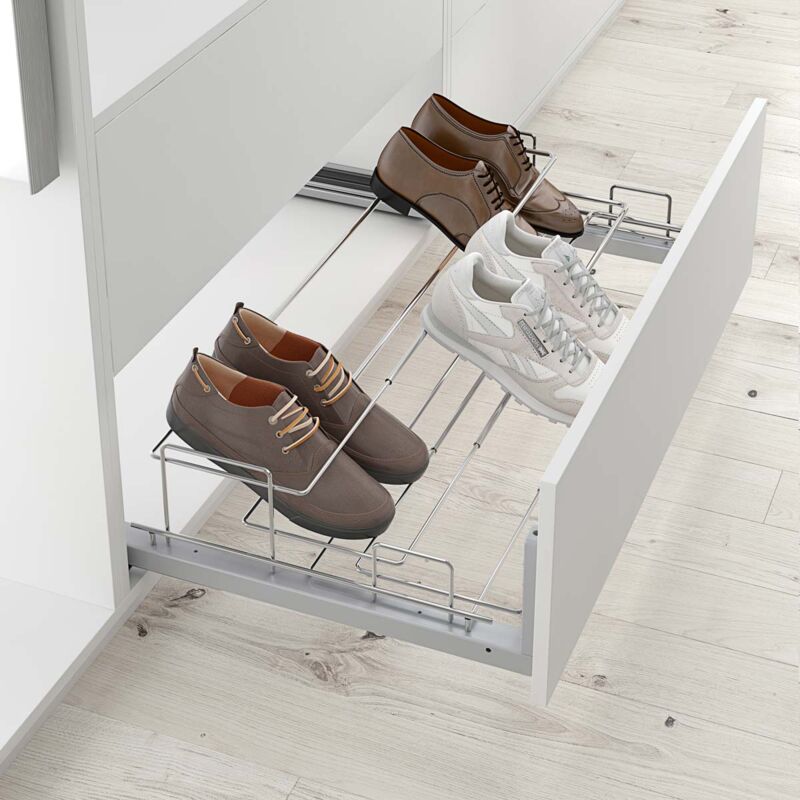 

Zapatero Extraible Frontal 450-650 39104014 - Cromo Mate