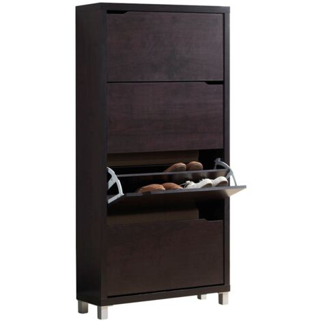 Zapatero Kubox 4 puertas capuchino